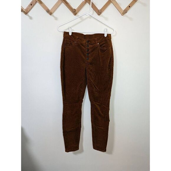 Cabi Button Fly Skinny Micro Corduroy Pants Style 3927 - Size 6 - Picture 1 of 9